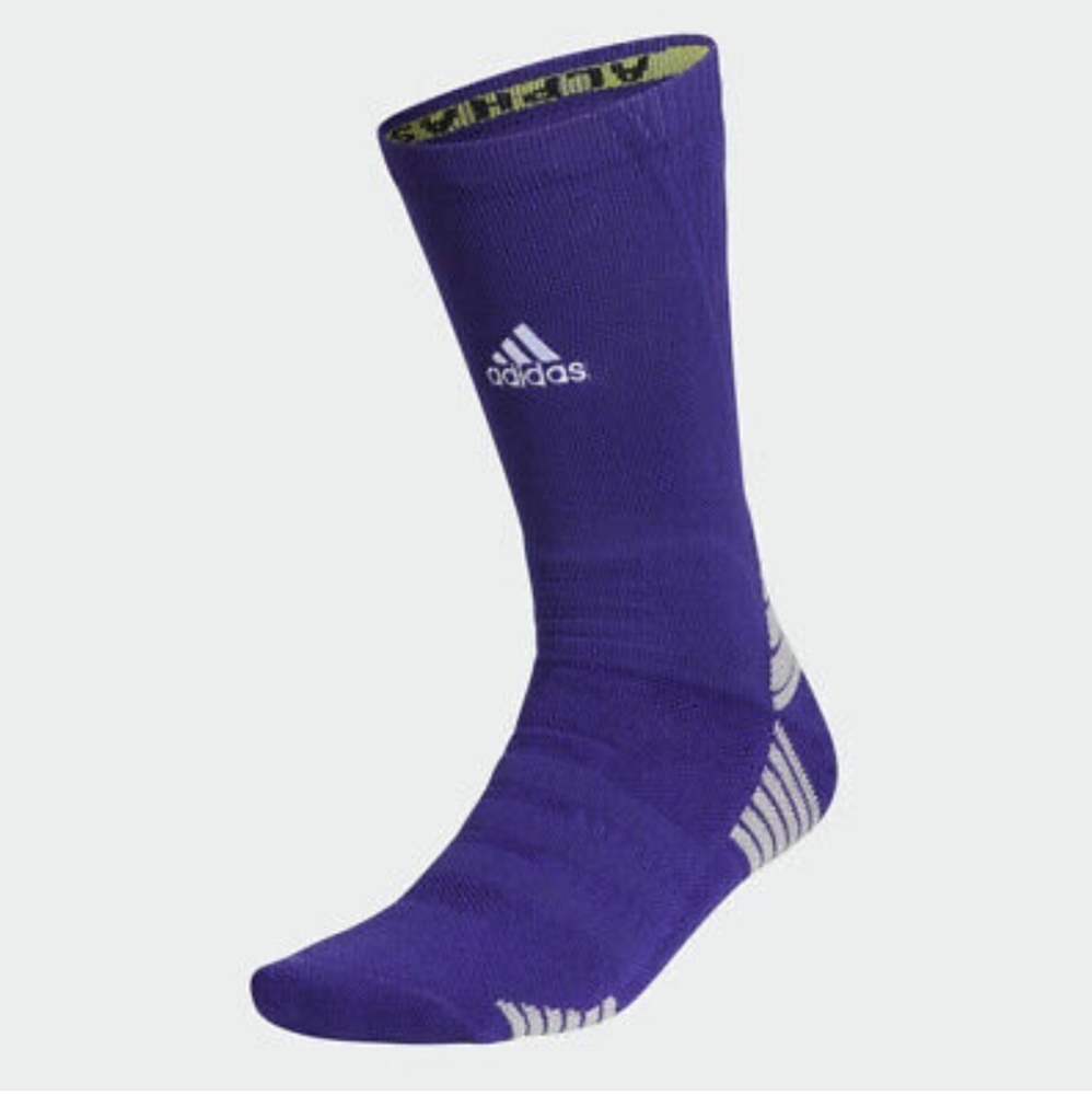 NWT Men's Adidas Alphaskin Maximum Cushioned Crew Socks